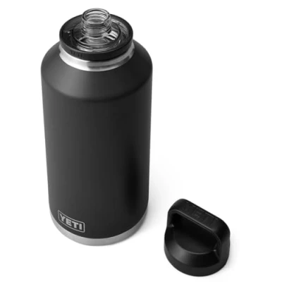 Imagen de YETI Rambler Botella con cierre Chug, color negro, 1,8 l