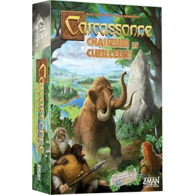 Imagen de Carcassonne : Cazadores y recolectores Asmodee Juego de Mesa Azulejos