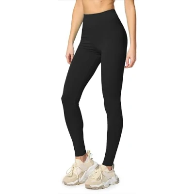 Imagen de Merry Style Leggins Largos Mallas Deportivas Mujer MS10 198 (Negro, XL)