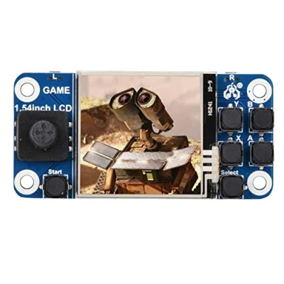 Imagen de VBESTLIFE Pantalla de 1.54 Pulgadas para, Mini Consola Juegos táctil LCD 240x240 para 2B/3B +/Zero W