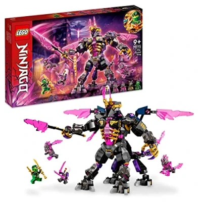 Imagen de LEGO 71772 Ninjago Rey Cristal, Figura de Acción para Construir con Espada Juguete y Mini Lloyd, Serie TV Crystallized, Regalos Niños