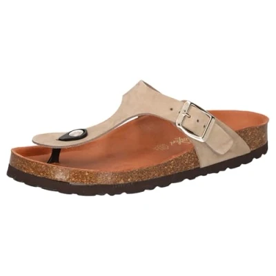 Imagen de Cosmos Comfort Zehensteg Sandalias de dedo, Mujer, Talla: 36, Taupe Zapatos