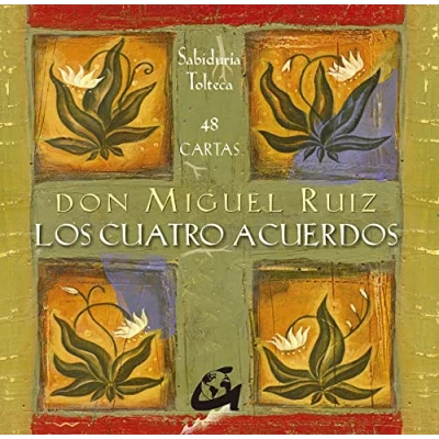 Imagen de Los Cuatro Acuerdos: Sabiduría tolteca 48 cartas (Tarot, oráculos, juegos y vídeos) (idioma español)
