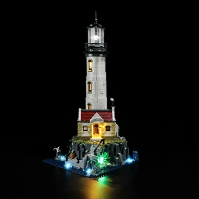 Imagen de LIGHTAILING Juego de Luces para Lego 21335 Faro Motorizado Kit iluminación LED Compatible con el Modelo Bloques construcción No Incluido