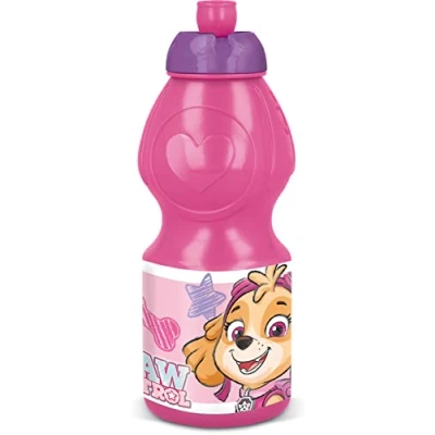 Imagen de ALMACENESADAN, 4958, Pack vuelta al cole Patrulla girls; compuesto por botella de agua 400 ml, producto reutilizable, sin BPA