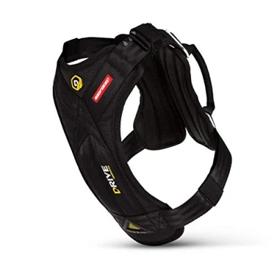 Imagen de EzyDog Arnes Coche Perro Homologado Cinturón De Seguridad para Perros Mascotas Accesorios, Multifunción, Ajustable (M, Negro)