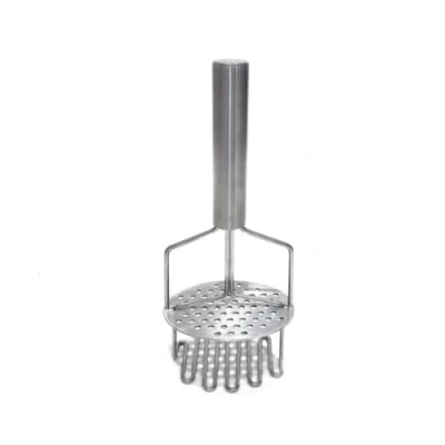 Imagen de Easy Make CMKU6259 CHAFADOR Patata Doble, Acero Inoxidable, Plata, 10,50 x 8,50 24,70 cm