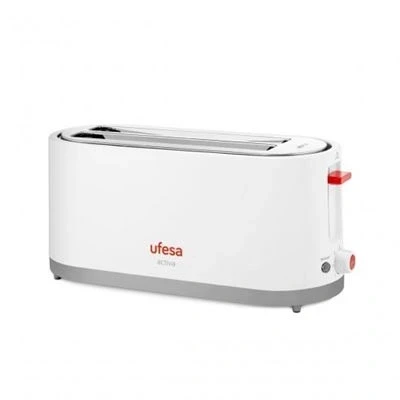 Imagen de Tostadora Ufesa TT7375, 1400W, 2 ranuras, 7 niveles, Bandeja recogemigas, Blanco