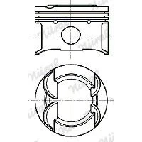 Imagen de NÜRAL 87 444800 10 Pistóns 77 Biela trapecial MINI: Countryman, Hatchback, PEUGEOT: 207 CC, CITROËN: C4 Picasso 2