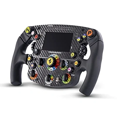 Imagen de Thrustmaster Formula Wheel Add On Ferrari SF1000 Edition, Volante Réplica, PC, PS4, PS5, Xbox One y Series XS con Licencia de