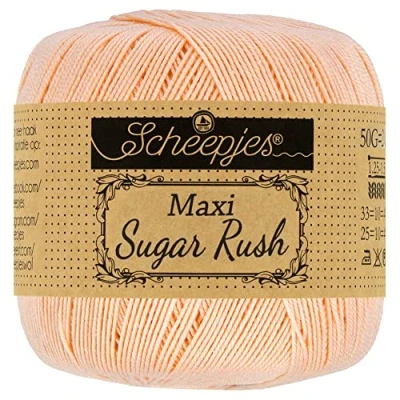 Imagen de Scheepjes 523 Pálido Durazno Maxi Sugar Rush Hilo 10x50g