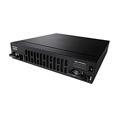 Imagen de Cisco ISR 4321 Negro Router (10,100,1000 Mbit/s, 10/100/1000Base T(X), Ethernet (RJ 45), IEEE 802.1ag,IEEE 802.1Q,IEEE 802.3,IEEE 802.3ah, BGP,EIGRP,IS IS,OSPF, Firewall, IPSec VPN, EZVPN, DMVPN, FlexVPN)