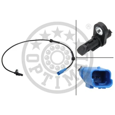 Imagen de OPTIMAL 06 S550 Sensor de ABS activo 668, 729 PEUGEOT: 207 Hatchback, CC, SW