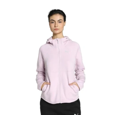 Imagen de PUMA Sudadera con Capucha Evostripe FZ Sudor, Unisex Adulto, Bruma de UVA, L
