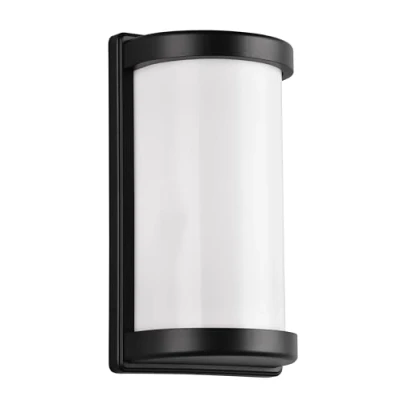 Imagen de Reality Leuchten Aplique de exterior Puelo, aluminio fundido negro
