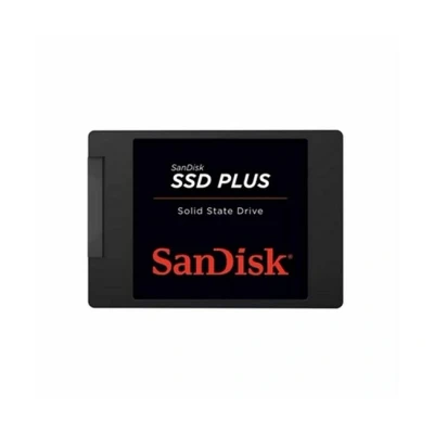 Imagen de Disco duro SSD interno 1 TB SanDisk PLUS, Lectura 535 MB/s, Escritura 350 Sata III, 2.5&quot;, Negro