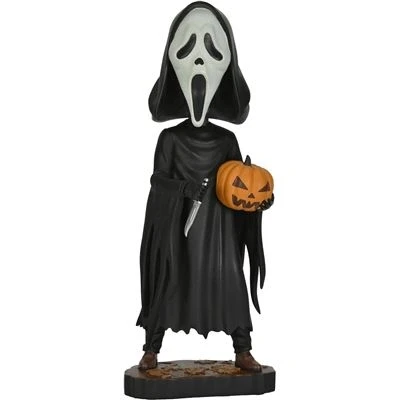 Imagen de Scream Head Knocker Ghost Face with Pumpkin 20 cm