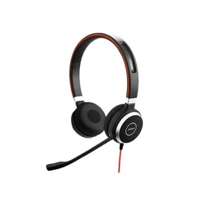 Imagen de Jabra Evolve2 65 Auriculares Inalámbricos Estéreo PC con Cancelación de Ruido Certificados para Microsoft Teams Batería Larga Duración Adaptador Bluetooth USB A Negro