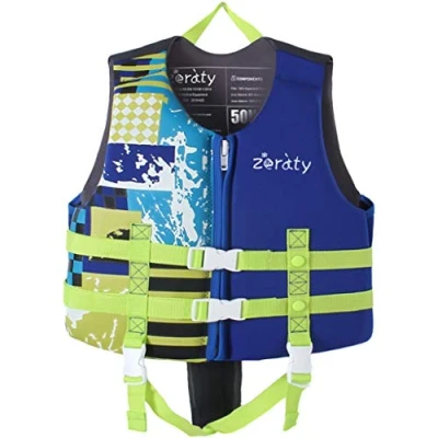 Imagen de Zeraty Chaleco de Natación para Niños Pequeños con Correa Ajustable Edad 1 9 años / 22 50 lbs