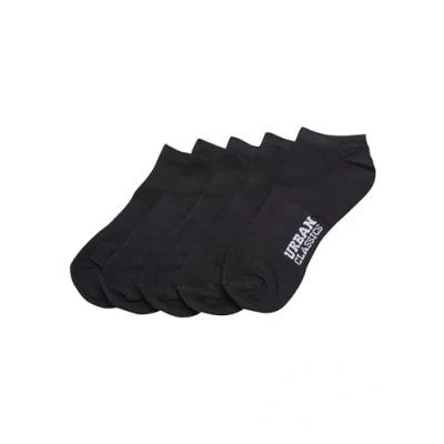 Imagen de Urban Classics LOGO NO SHOW 5PACK Calcetines tobilleros, Hombre, Talla: 39 42, Black