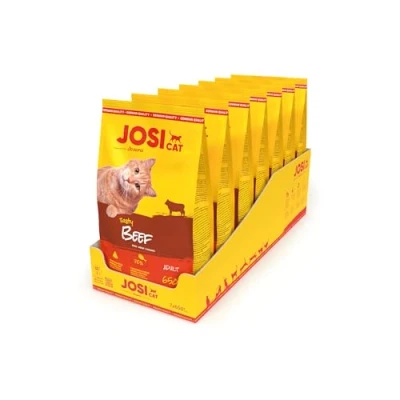 Imagen de JosiCat Tasty Beef (7 x 650 g) Pienso completo para gatos adultos de interior y exterior Impulsado por Josera 7 piezas