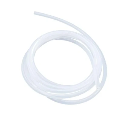Imagen de LAVMHAB manguera de silicona 4 mm ID x 8 OD 5 metros longitud, mangueras calidad alimentaria, flexible transparente para transferencia agua y aire la bomba