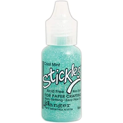 Imagen de Ranger Stickles Glitter Glue .5oz Cool Mint, Multicolor, 11.17 x 3.55 cm