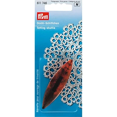 Imagen de Prym 611746 1 Tatting Shuttle, Poliéster, Multi, 7 cm