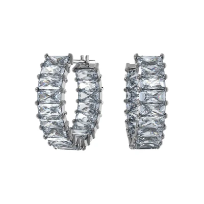Imagen de Swarovski Matrix Mujeres Pendientes Plata 5658650