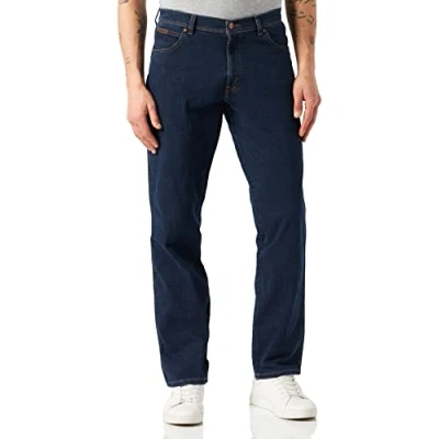Imagen de Wrangler Texas Slim, Vaqueros Classic para Hombre, Cross Game, 32W / 30L