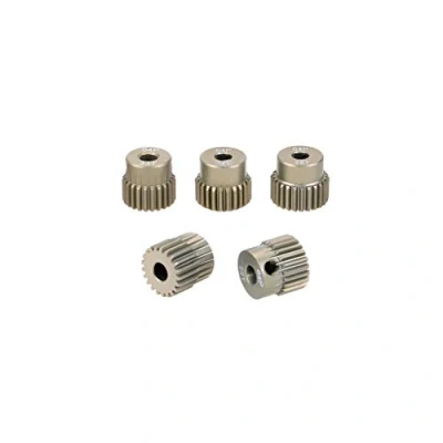 Imagen de DollaTek 5PCS 64DP 21T 22T 23T 24T 25T Conjunto de Engranaje Motor piñón para sin escobillas Cepillado 1/10 RC Car