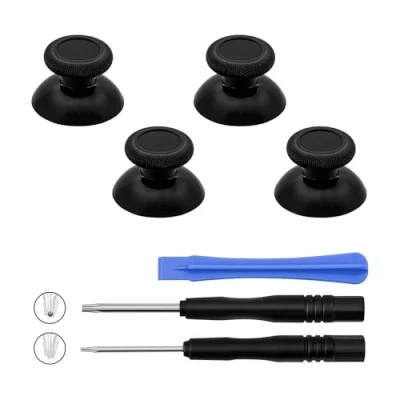 Imagen de Mcbazel Joystick Kit de Reparación Repuesto para Xbox Series S/Series X Controlador con Destornilladores, Tapa analógica el Pulgar