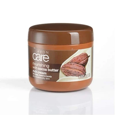 Imagen de AVON CARE 10448 Loción hidratante con manteca de cacao para el rostro las manos y cuerpo