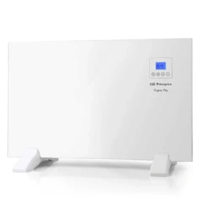 Imagen de Panel radiante Orbegozo REH 1000, Display LCD, Control digital, 1000W, Blanco