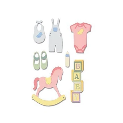 Imagen de Sizzix Thinlits Troqueles 12PK Bebé