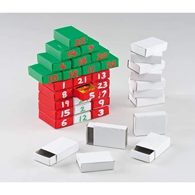 Imagen de Baker Ross Cajas de Cerillas para Crear modelos y adornos (Paquete 30) Manualidades infantiles