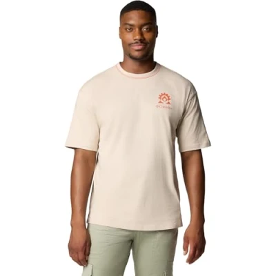 Imagen de Columbia LANDROAMER CREW Camiseta estampada, Hombre, Talla: XL, Dark stone