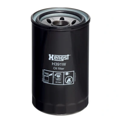 Imagen de HENGST FILTER H391W Filtro de aceite M36x1,5 enroscable