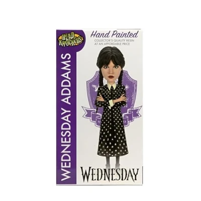 Imagen de Neca Figurine Wednesday Mercredi Head Knocker 21cm 0634482424179