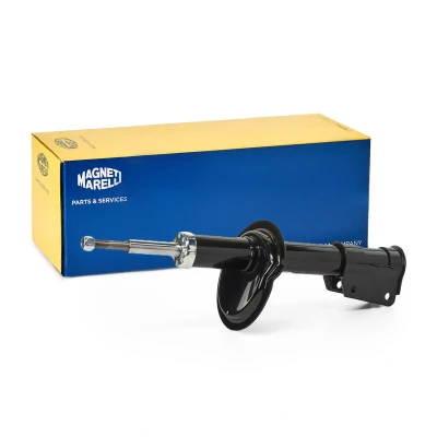 Imagen de MAGNETI MARELLI 351753080000 amortiguador Eje delantero Presión de aceite Bitubular Columna Espiga arriba, Abrazadera abajo