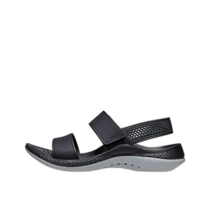 Imagen de Crocs Literide 360 Sandal W Sandalias Mujer,Black Light Grey,39/40 EU