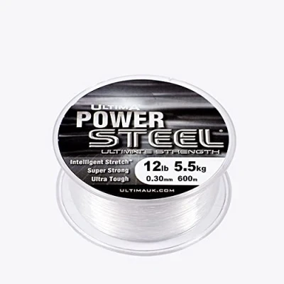Imagen de ULTIMA Power Steel Línea Hi Tec, Unisex, Transparente, 0.30mm 12.0lb/5.5kg