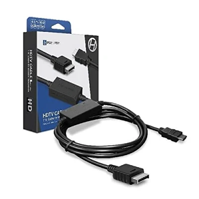 Imagen de Hyperkin M07381 Adaptador de cable Negro para (Male connector / Male connector, 2,1336 m, Negro)