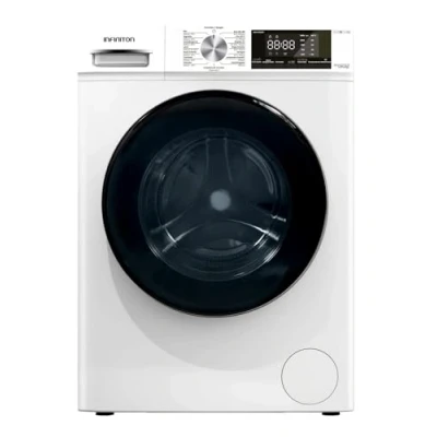 Imagen de INFINITON Lavadora Carga Frontal WM S94ABL, 9 kg, 1400 rpm, Inverter, Easy Play, A, Blanco, 15 Programas, Silent Mode