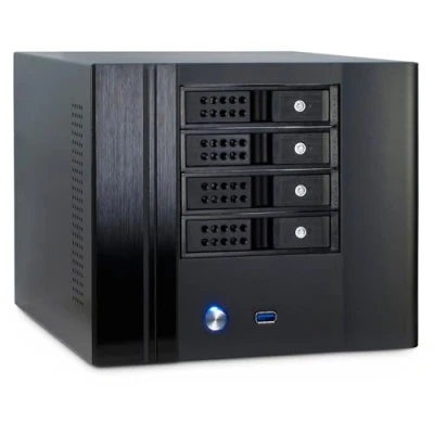 Imagen de INTER TECH Caja Mini ITX IPC SC 4004 USB Negra