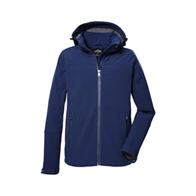 Imagen de killtec Hombres Chaqueta softshell para hombre con cálido forro polar interior Herren Softshelljacke, dunkelnavy, 41114 000