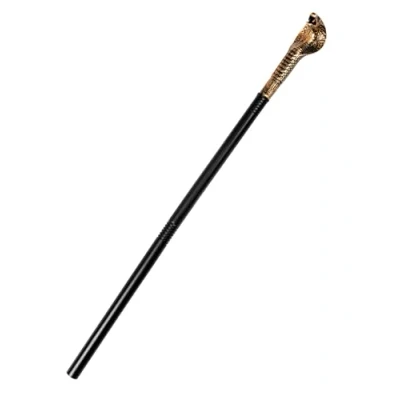 Imagen de Bristol Novelty Báculo del emperador egipcio de bronce y negro (1 pieza), accesorio disfraz perfecto para fiestas temáticas eventos escolares