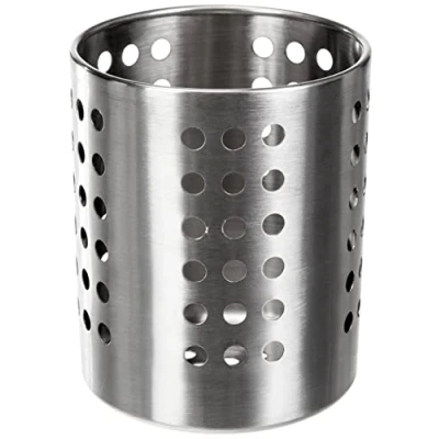 Imagen de Ibili 708706 PORTAUTENSILIOS INOX 6,50x10 CMS, Stainless Steel, Plateado, 10 cm