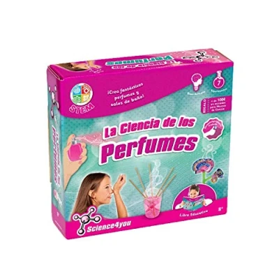 Imagen de Science4You La Ciencia de los perfumes Laboratorio con 7 Experimentos: Haz y Sales baño, Kit Manualidades, Juegos Educativo para niños Niñas, Juguete Stem 6 8 9 10