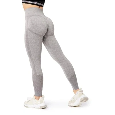 Imagen de Bellivalini PUSH UP Leggings, Mujer, Talla: Medium, Litgreymelange